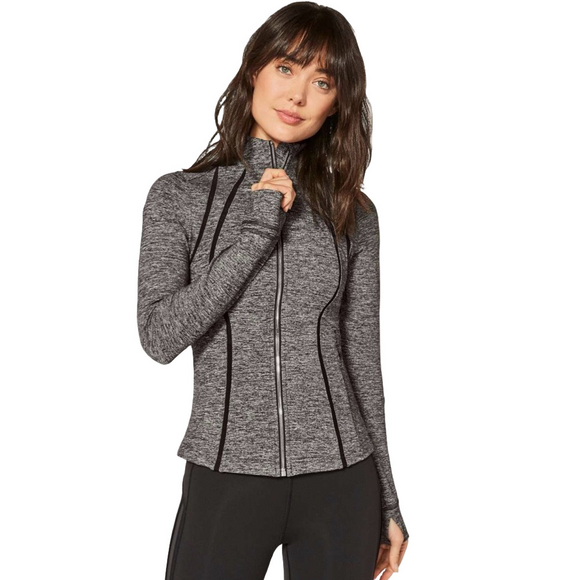 lululemon athletica Jackets & Blazers - Lululemon Define Jacket Wing Mesh, Heathered Black, Size 10